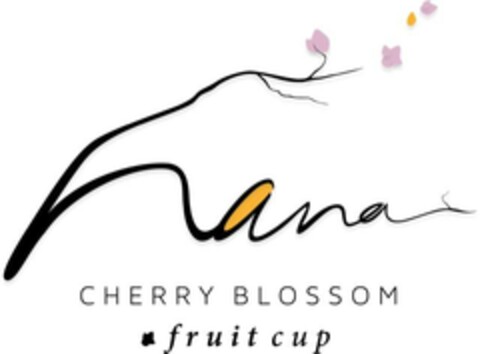 Hana Cherry Blossom fruit cup Logo (EUIPO, 03/21/2019)