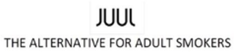 JUUL THE ALTERNATIVE FOR ADULT SMOKERS Logo (EUIPO, 25.07.2019)