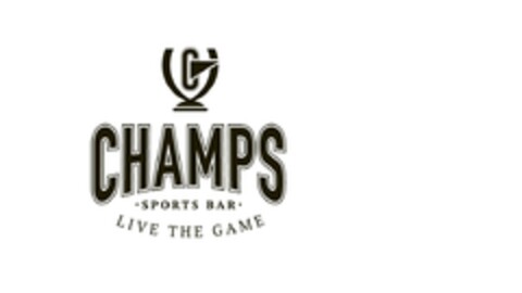 C CHAMPS SPORTS BAR LIVE THE GAME Logo (EUIPO, 18.10.2019)