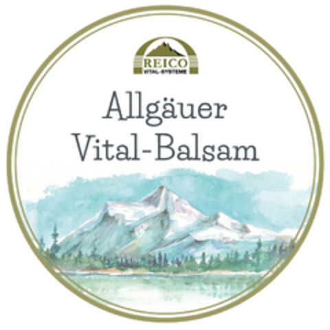 REICO VITAL-SYSTEME, Allgäuer Vital-Balsam Logo (EUIPO, 03.02.2020)