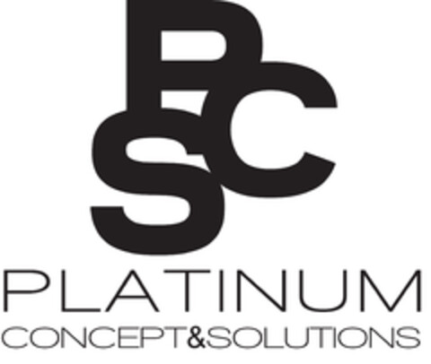 PCS Platinum Concept & Solutions Logo (EUIPO, 12/03/2020)
