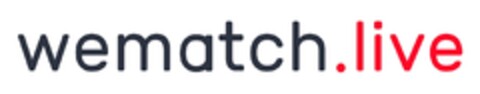 wematch.live Logo (EUIPO, 31.01.2022)