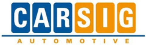 CARSIG AUTOMOTIVE Logo (EUIPO, 02.02.2022)