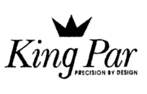 King Par PRECISION BY DESIGN Logo (EUIPO, 10.12.1997)