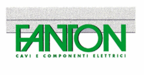 FANTON CAVI E COMPONENTI ELETTRICI Logo (EUIPO, 09.07.1998)