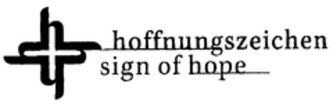 hoffnungszeichen sign of hope Logo (EUIPO, 06.06.2000)