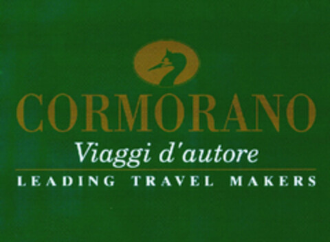 CORMORANO Viaggi d'autore LEADING TRAVEL MAKERS Logo (EUIPO, 02.10.2000)