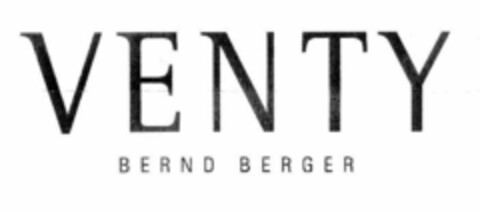 VENTY BERND BERGER Logo (EUIPO, 18.02.2002)