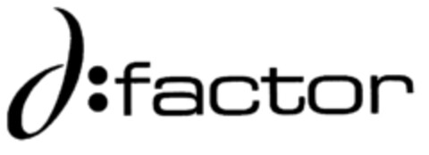 d:factor Logo (EUIPO, 27.03.2002)