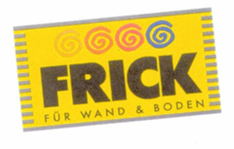 FRICK FÜR WAND & BODEN Logo (EUIPO, 25.10.2002)