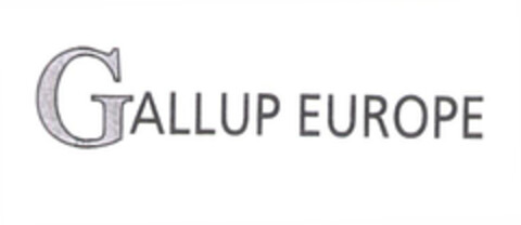 GALLUP EUROPE Logo (EUIPO, 04.06.2003)