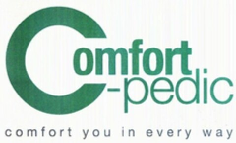 Comfort-pedic comfort you in every way Logo (EUIPO, 02.05.2006)