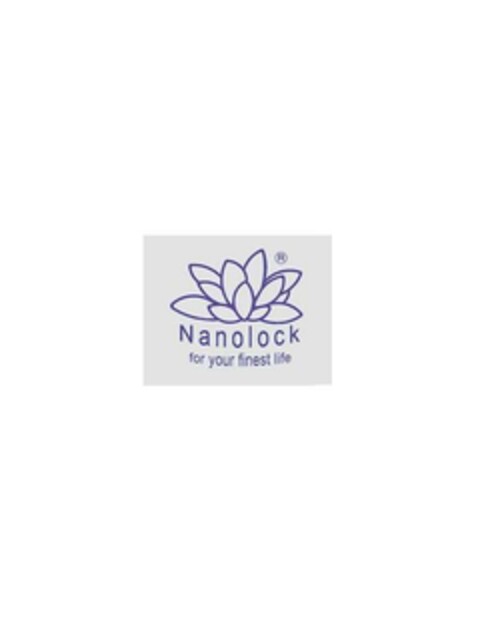 Nanolock for your finest life Logo (EUIPO, 07.02.2007)