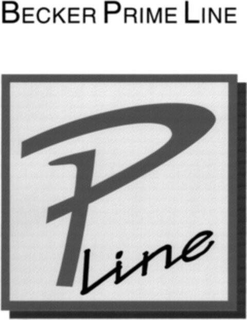 BECKER PRIME LINE Pline Logo (EUIPO, 14.08.2007)