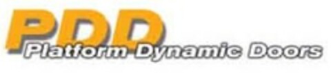 PDD Platform Dynamic Doors Logo (EUIPO, 09.05.2008)