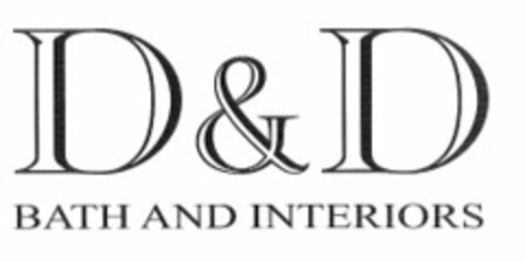 D & D BATH AND INTERIORS Logo (EUIPO, 12/11/2008)