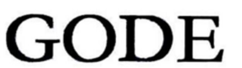 GODE Logo (EUIPO, 18.12.2008)