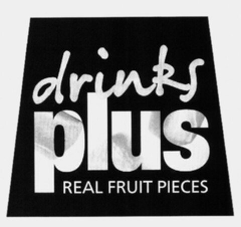 drinks plus REAL FRUIT PIECES Logo (EUIPO, 23.12.2009)