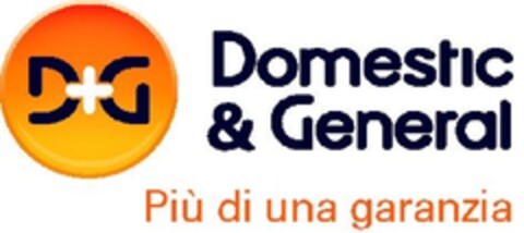 D+G Domestic & General Più di una garanzia Logo (EUIPO, 09/30/2010)