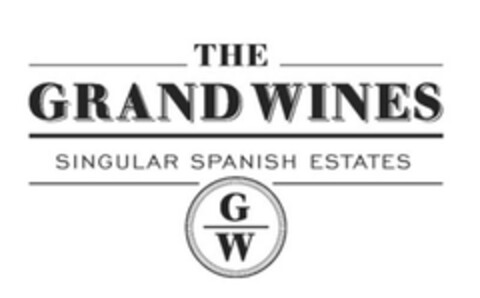 THE GRAND WINES SINGULAR SPANISH ESTATES GW Logo (EUIPO, 02/08/2012)