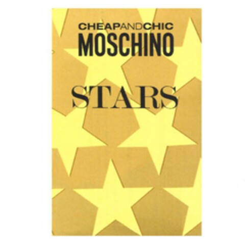 CHEAPANDCHIC MOSCHINO STARS Logo (EUIPO, 15.09.2014)