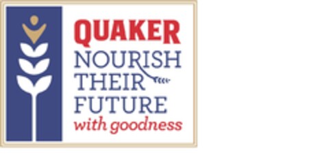 QUAKER NOURISH THEIR FUTURE WITH GOODNESS Logo (EUIPO, 11.11.2014)