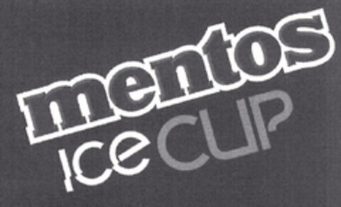 MENTOS ICE CUP Logo (EUIPO, 12.03.2015)