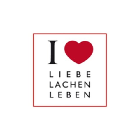 I LIEBE LACHEN LEBEN Logo (EUIPO, 05/28/2015)