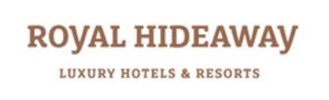 ROYAL HIDEAWAY LUXURY HOTELS & RESORTS Logo (EUIPO, 23.05.2016)
