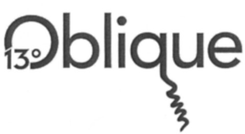 13° OBLIQUE Logo (EUIPO, 21.06.2016)