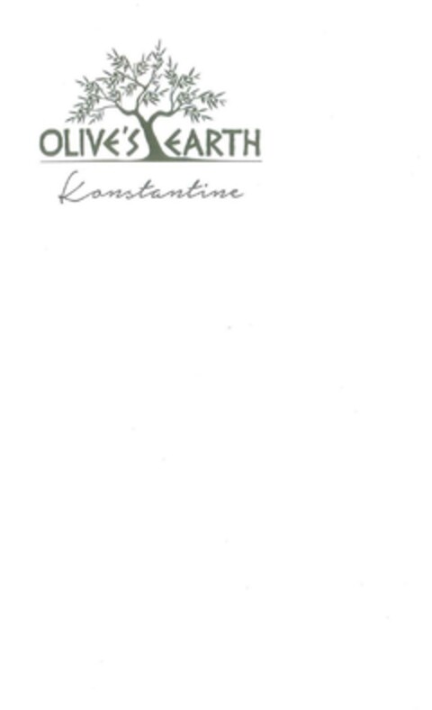 OLIVE'S EARTH Konstantine Logo (EUIPO, 08/02/2017)