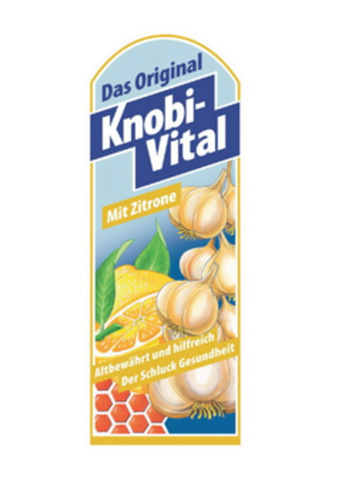 Das Original Knobi-Vital Mit Zitrone Logo (EUIPO, 20.11.2018)