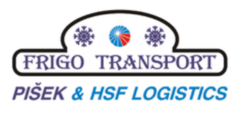 FRIGO TRANSPORT PIŠEK & HSF LOGISTICS Logo (EUIPO, 07.03.2019)