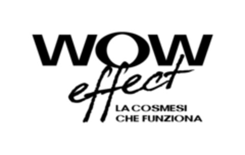 WOW effect la cosmesi che funziona Logo (EUIPO, 20.03.2019)