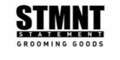 STMNT STATEMENT GROOMING GOODS Logo (EUIPO, 30.04.2019)