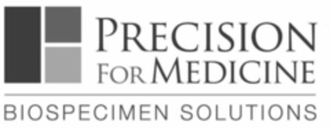 PRECISION FOR MEDICINE BIOSPECIMEN SOLUTIONS Logo (EUIPO, 08/16/2019)