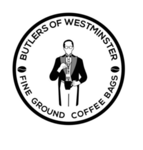 BUTLERS OF WESTMINSTER FINE GROUND COFFEE BAGS Logo (EUIPO, 21.10.2019)