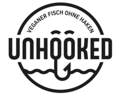 UNHOOKED VEGANER FISCH OHNE HAKEN Logo (EUIPO, 17.12.2021)