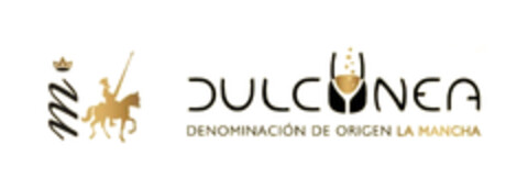 DULCYNEA DENOMINACIÓN DE ORIGEN LA MANCHA Logo (EUIPO, 03/21/2022)