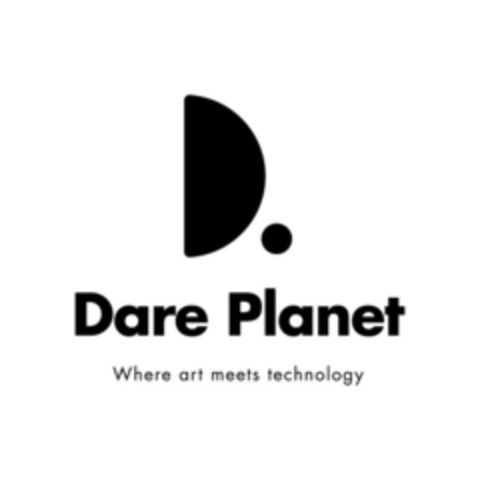 DARE PLANET WHERE ART MEETS TECHNOLOGY Logo (EUIPO, 05/18/2022)