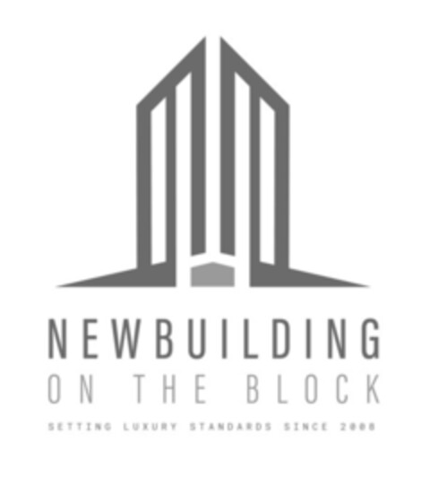 NEW BUILDING ON THE BLOCK SETTING LUXURY STANDARDS SINCE 2008 Logo (EUIPO, 05/20/2022)