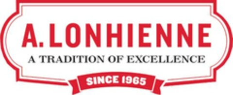 A. Lonhienne A Tradition of Excellence since 1965 Logo (EUIPO, 06/27/2023)