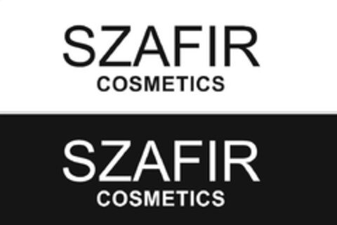 SZAFIR COSMETICS SZAFIR COSMETICS Logo (EUIPO, 01.12.2023)