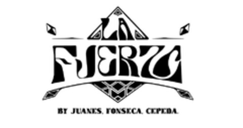 LA FUERZA BY JUANES , FONSECA , CEPEDA . Logo (EUIPO, 02/09/2024)