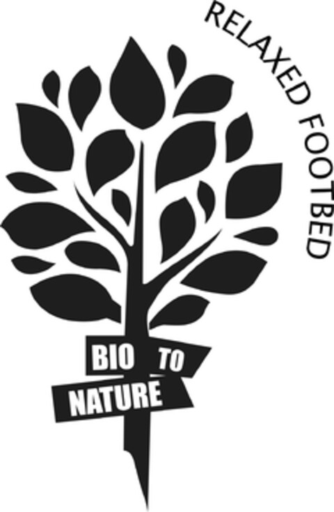 RELAXED FOOTBED BIO TO NATURE Logo (EUIPO, 23.09.2024)