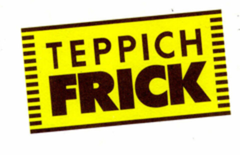 TEPPICH FRICK Logo (EUIPO, 23.07.1997)