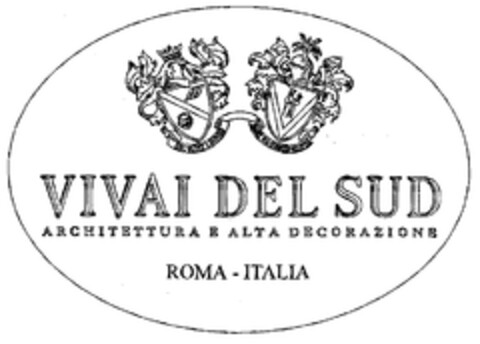 VIVAI DEL SUD ARCHITETTURA E ALTA DECORAZIONE ROMA-ITALIA Logo (EUIPO, 02.07.1998)