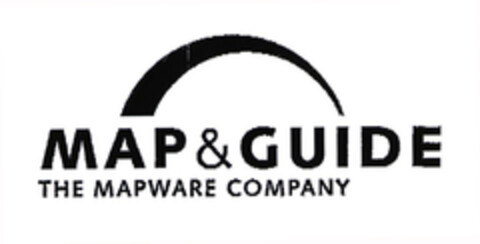 MAP & GUIDE THE MAPWARE COMPANY Logo (EUIPO, 19.11.2002)