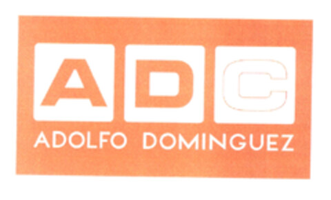 A D C ADOLFO DOMINGUEZ Logo (EUIPO, 16.12.2002)