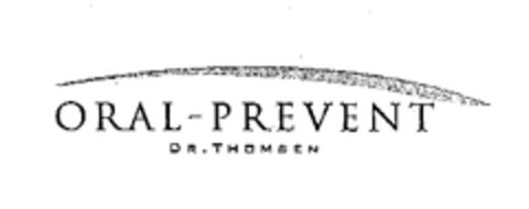 ORAL-PREVENT DR. THOMSEN Logo (EUIPO, 18.09.2003)